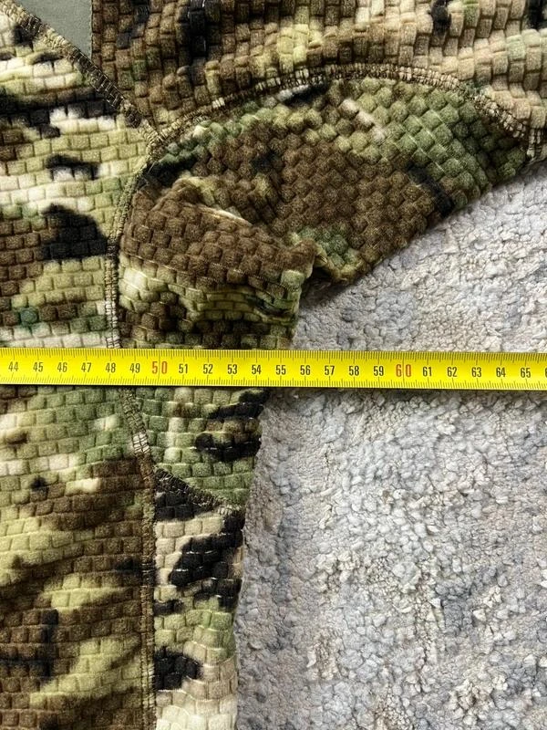 Vintage Camo Hunting Khaki Brown Dubbele Rits Hoodie Maat M – photo 12